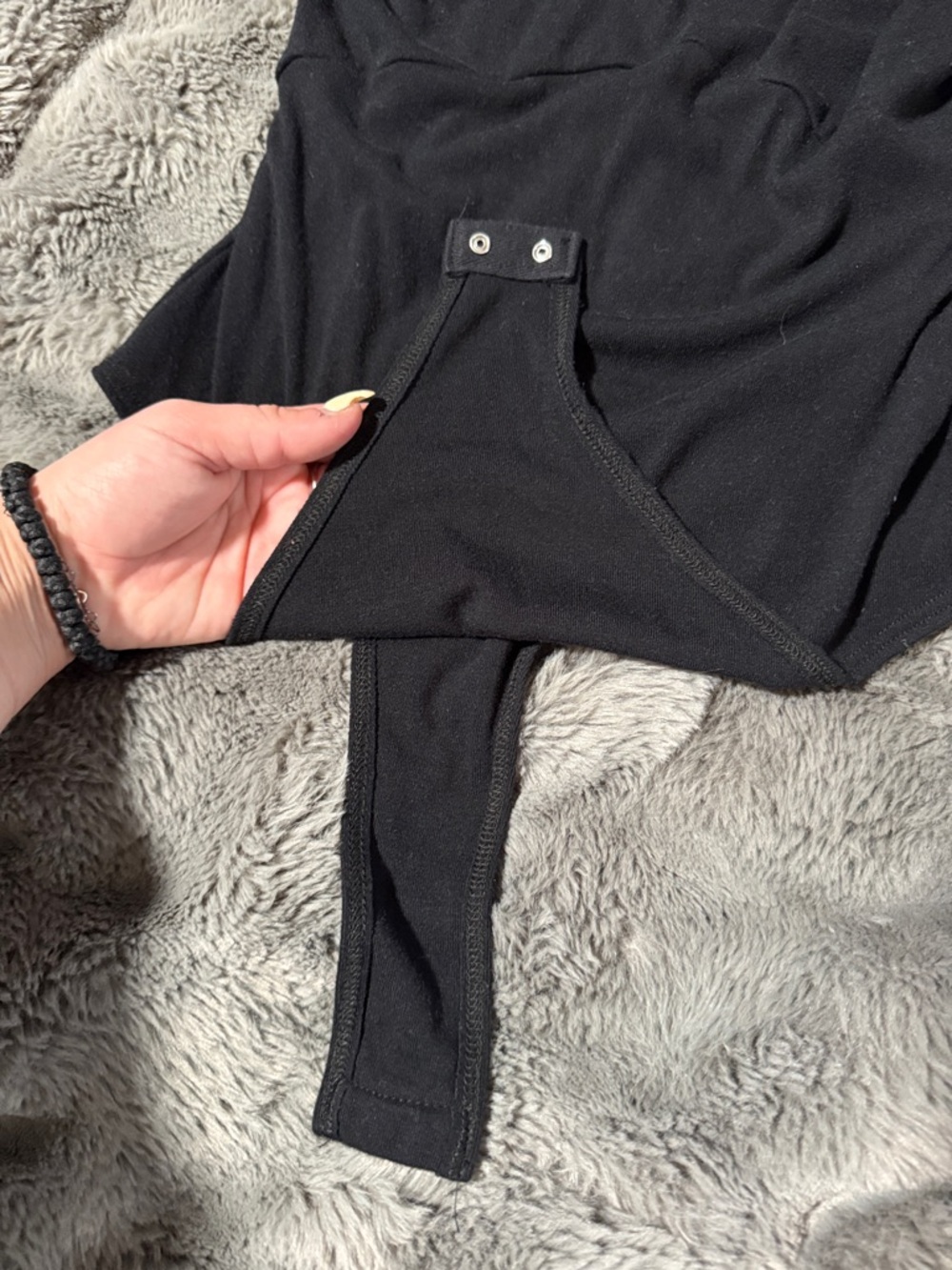 Womens Lulus Black Bodysuit - Picture 3 of 9